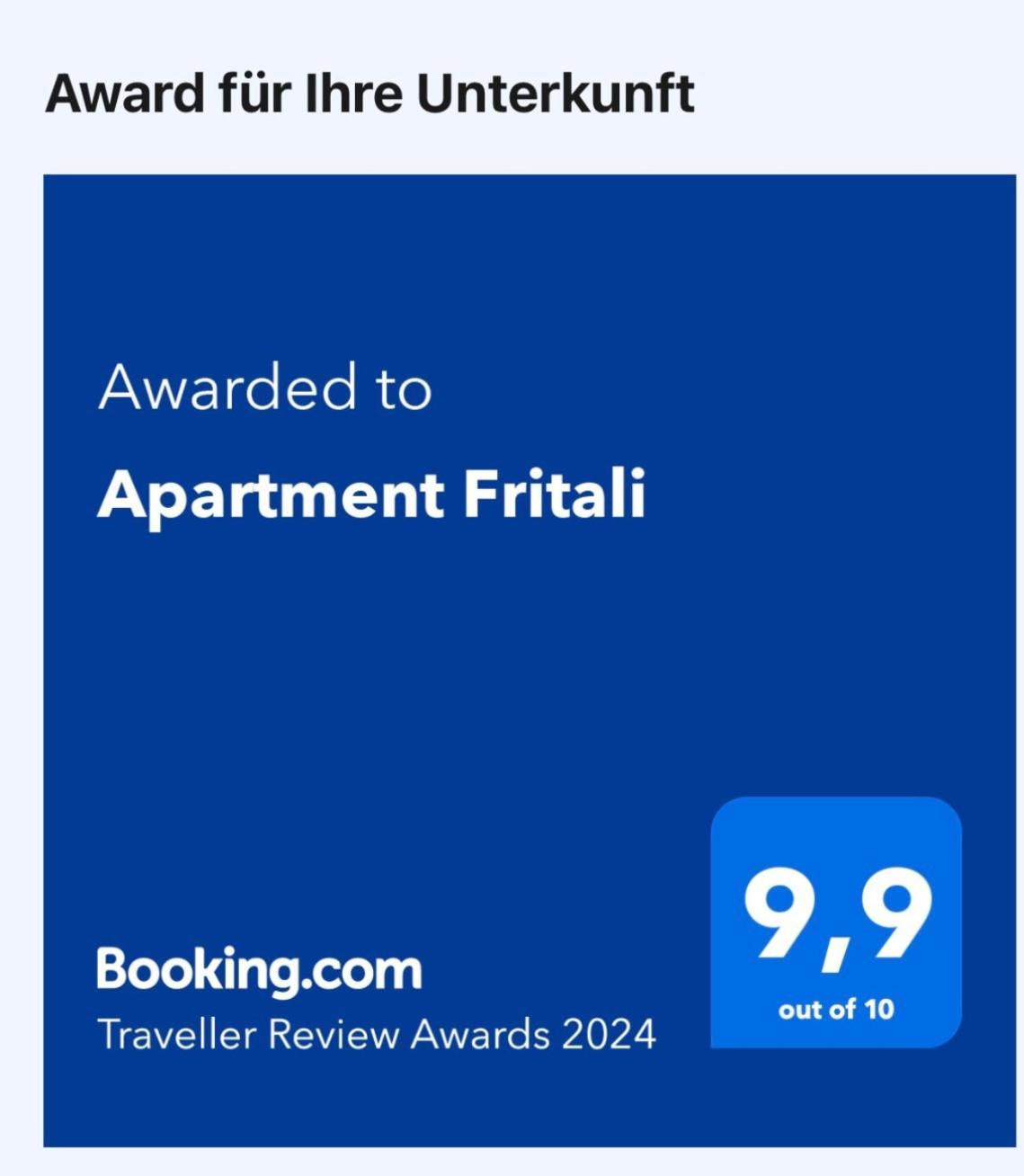 Apartment Fritali Tadten Экстерьер фото